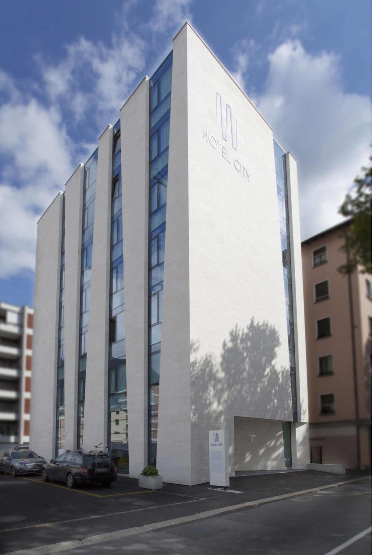 Hotel City Лугано Экстерьер фото